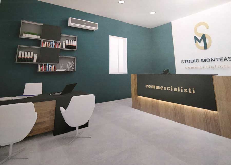 Mazzola Design S.r.l.s: allestimento “Studio Commercialisti Monteasi”